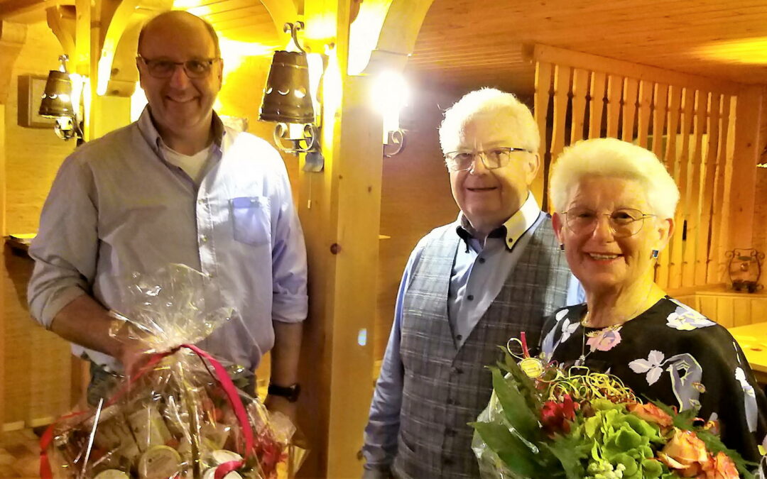 Ständchen zur Goldhochzeit Hans-Walter und Bärbel Riesenbeck